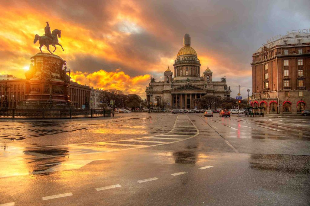 The City of Saint Petersburg, Russia