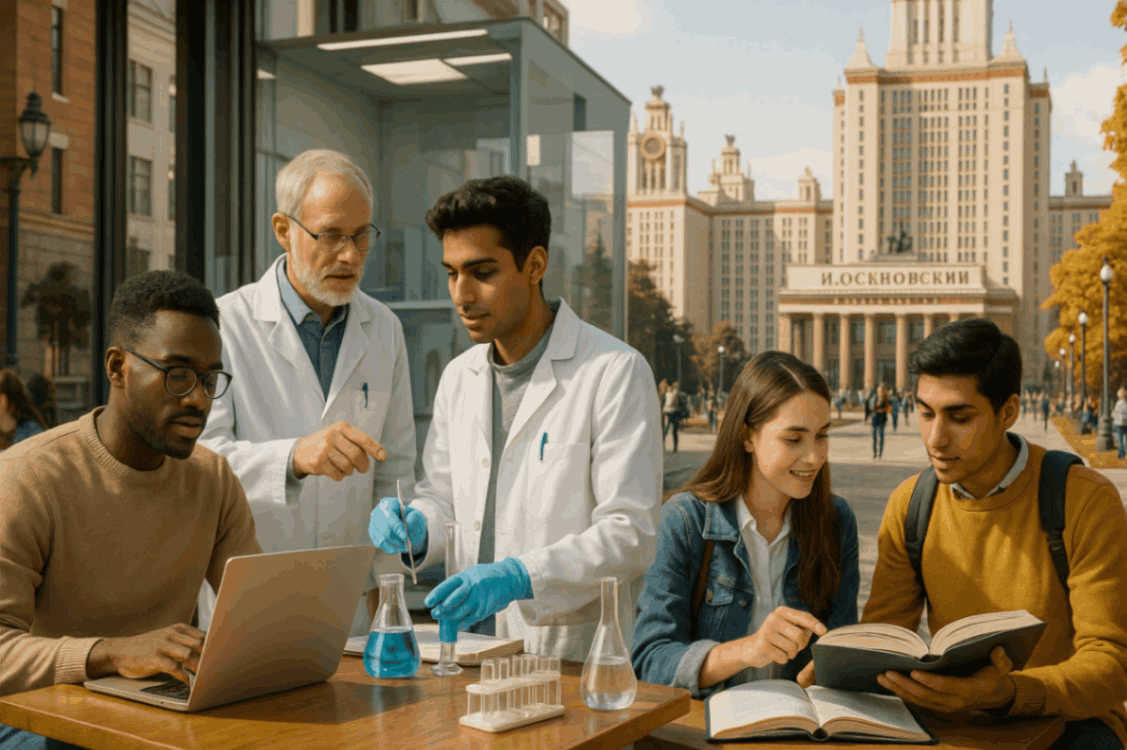 کار دانشجویی در روسیه