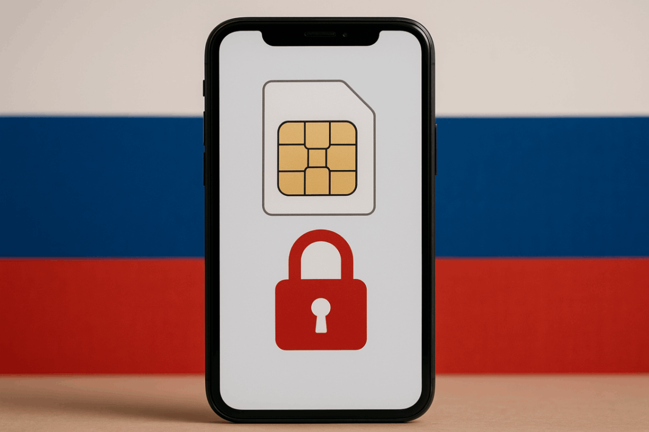لاک شدن سیمکارت در روسیه
